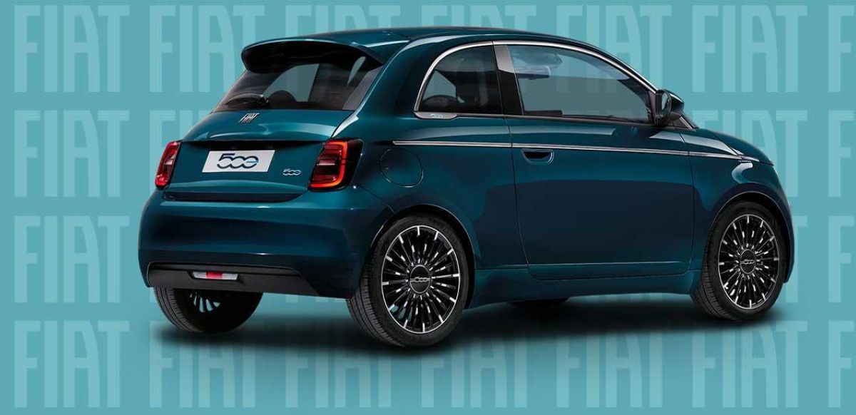 New FIAT 550e in epic blue