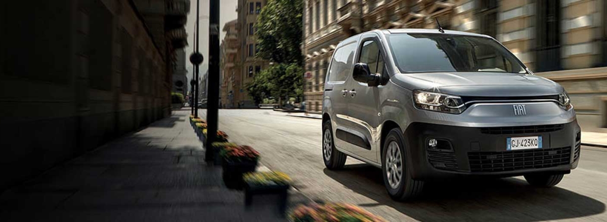 Fiat Doblo in silver