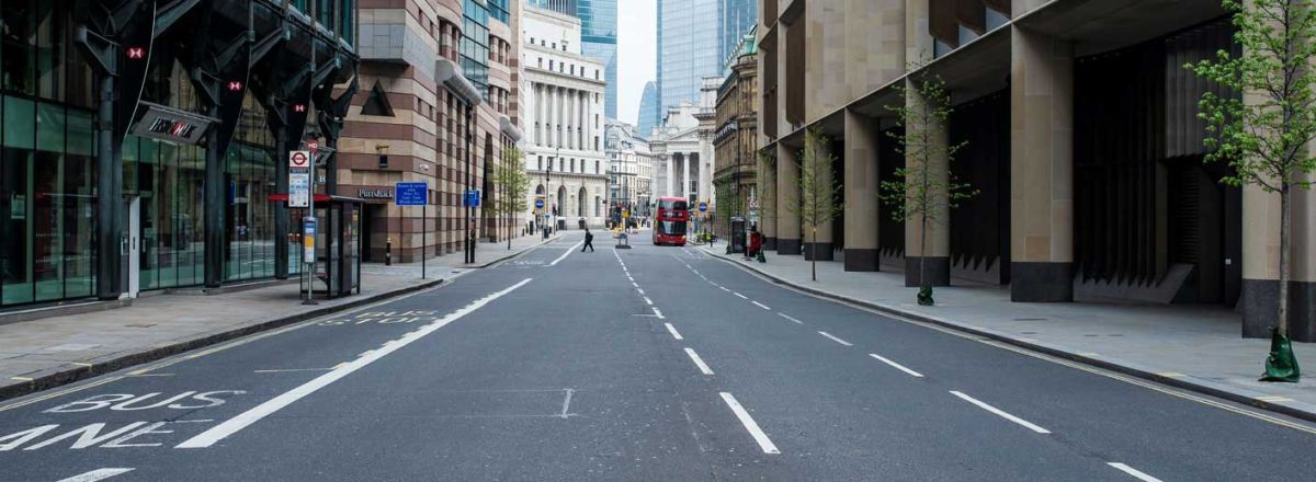 London roads with restrictions