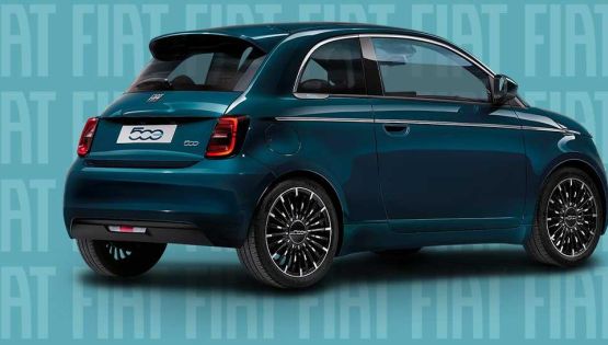 New FIAT 550e in epic blue