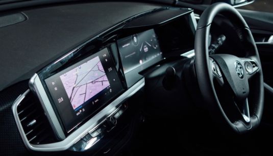 Interior of a Vauxhall Grandland