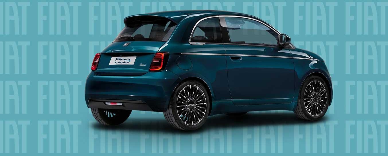 New FIAT 550e in epic blue