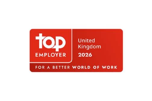 Top Employer UK 2026 logo that has been awarded to Stellantis Financial Services.